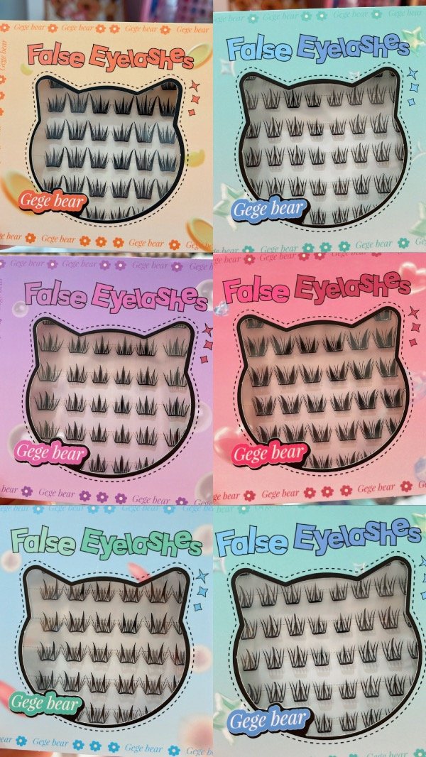 Producto - Pestañas autoadhesivas Gege bear