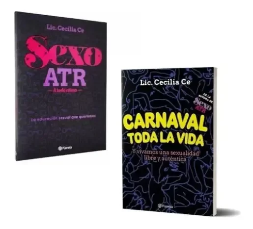Producto - Pack Carnaval toda la vida y Sexo ATR - Cecilia Ce