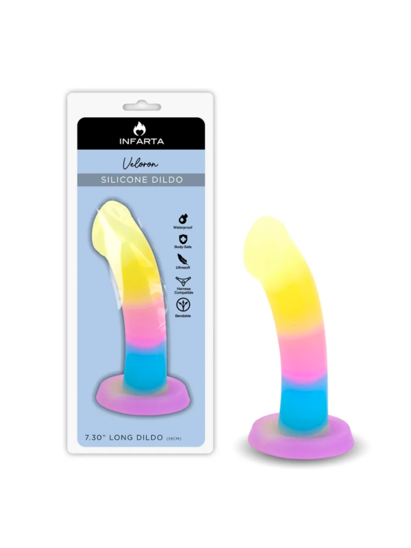 Producto - Consolador Veloron Infarta 18 Cm - 0