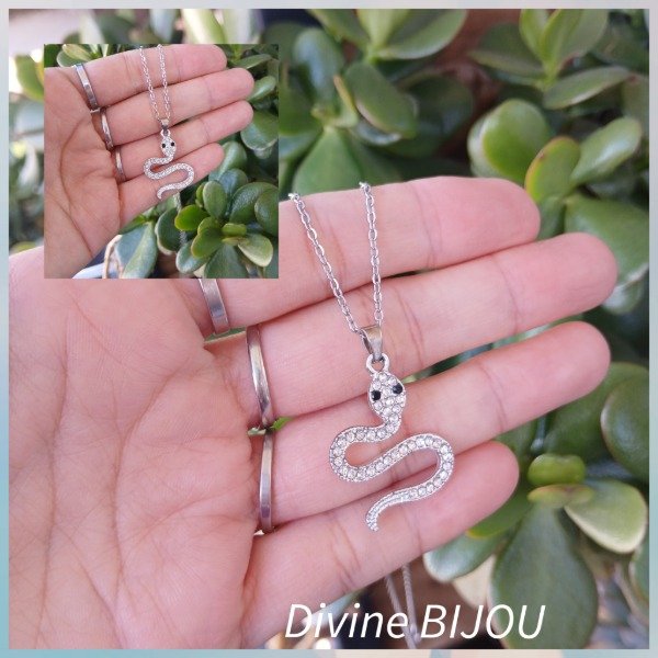 Producto - Collar vibora strass A.Q