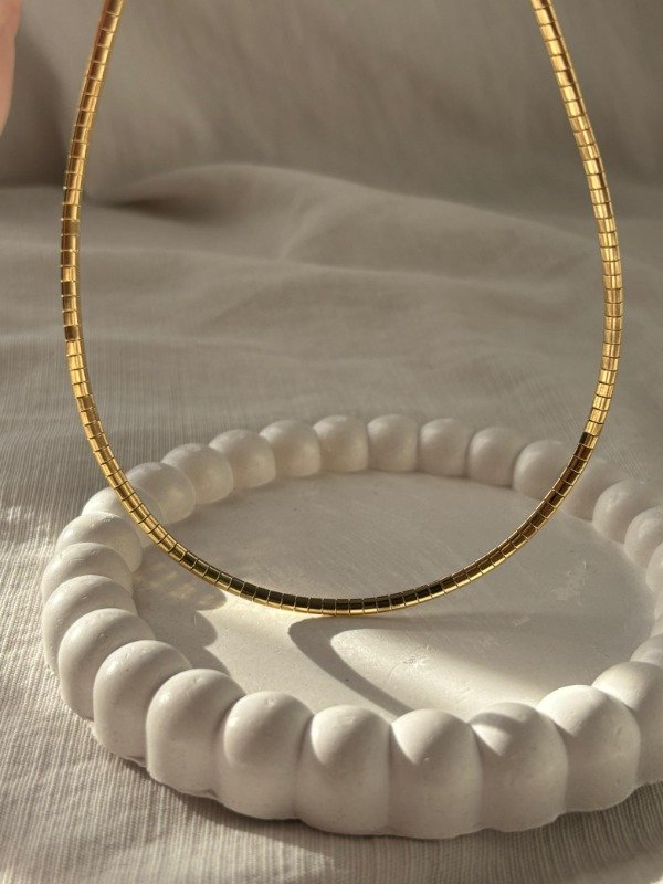 Producto - Cadena Randy em acero dorado 4mm 40cm