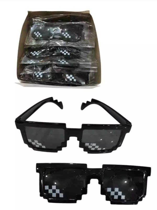Producto - Lentes Pixel Cuadrados x 10