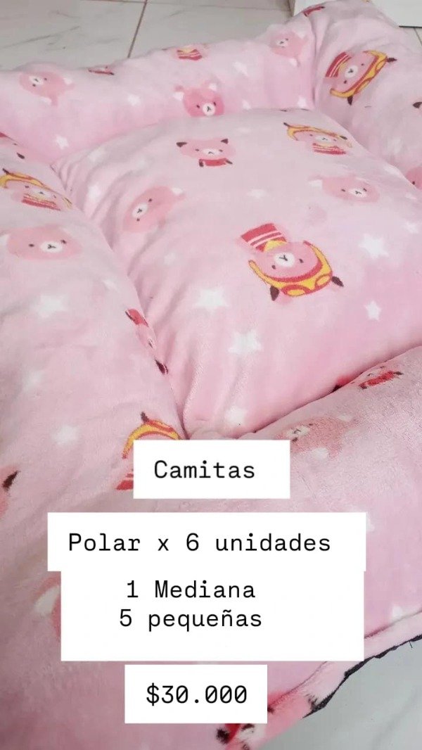 Producto - Camas polares x 6