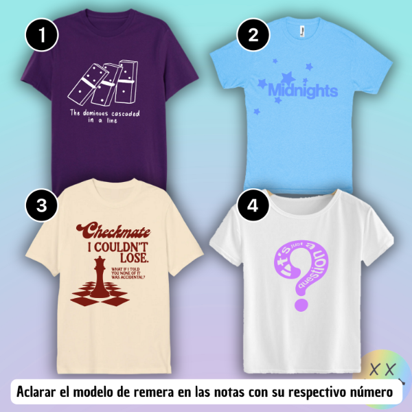 Producto - Remeras Taylor Swift #1