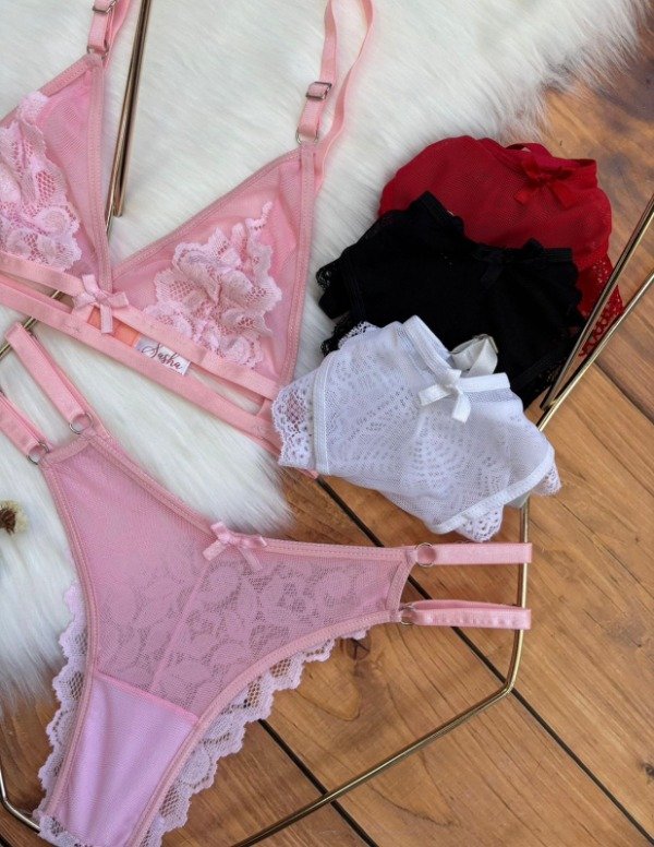 Producto - VERO MICROTUL C/ ENCAJE