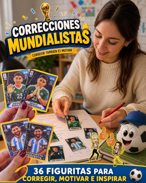 Producto - CORRECIONES MUNDIALISTAS. CORREGIR TAMBIÉN ES MOTIVAR
