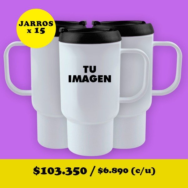 Producto - Jarro Térmico x 15 Unidades