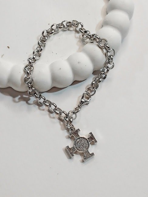 Producto - Pulsera SAN BENITO - Acero quirúrgico