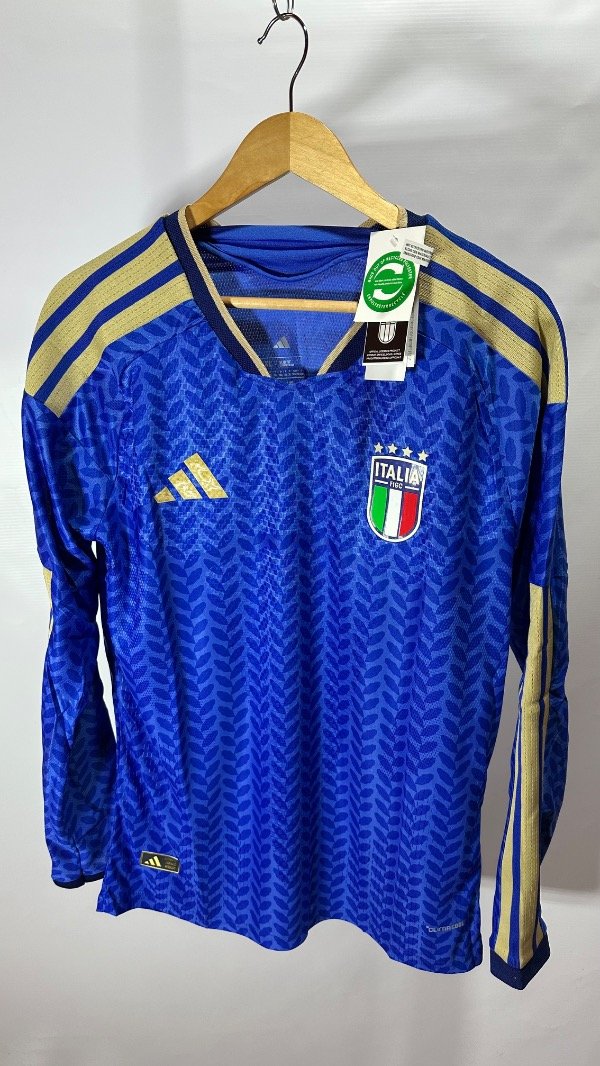 Producto - Italia Titular 2026 Oficial Manga Larga Version Jugador