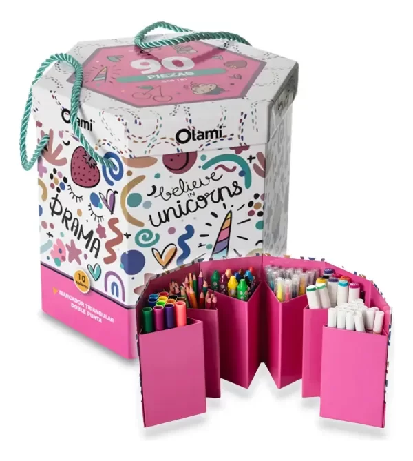 Producto - Set de Arte 90 piezas Olami - 0