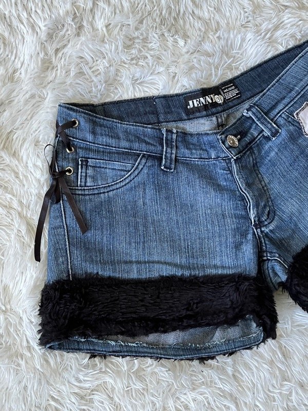Mini short custom y2k talle 38/40 — imagen 3