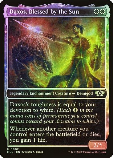Producto - Daxos, Blessed by the Sun Foil  Multiverse Legends