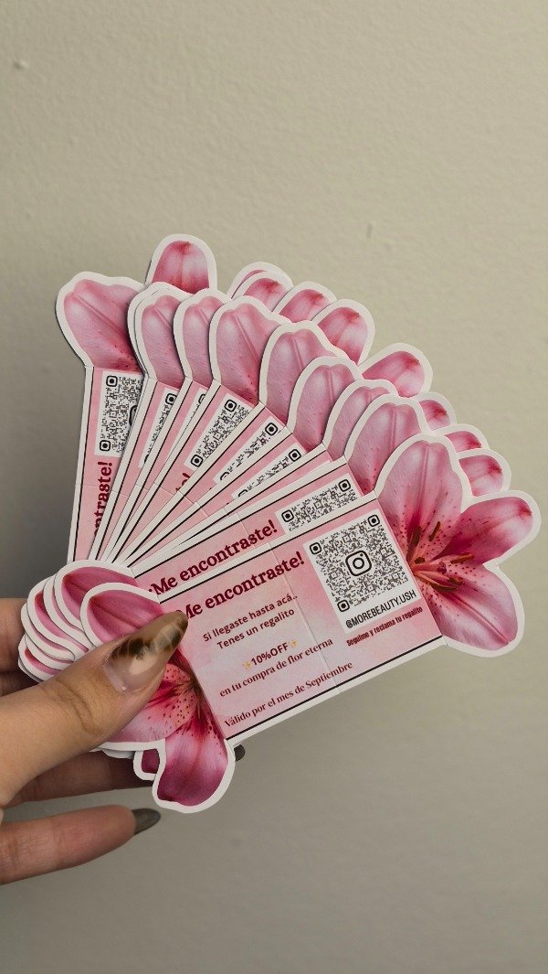 Producto - Tarjetas promocionables personalizables - 0