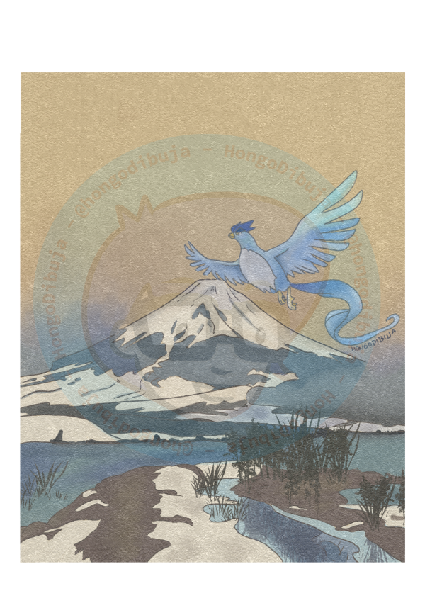 Producto - Articuno y El Monte Fuji
