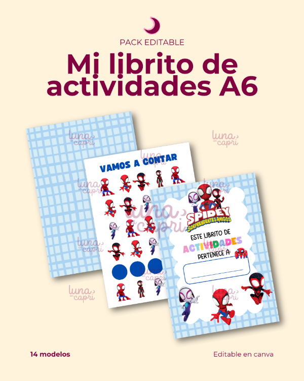 Producto - Libritos de actividades A6