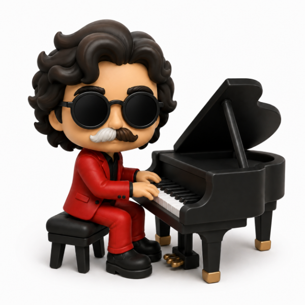 Producto - Charly García tocando el piano de cola