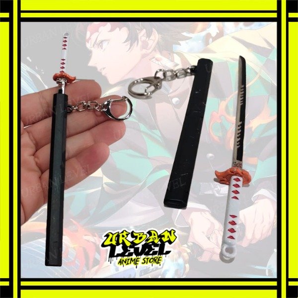 Producto - Llavero Katana Tanjiro Mod.02 Demon Slayer Kimetsu no Yaiba