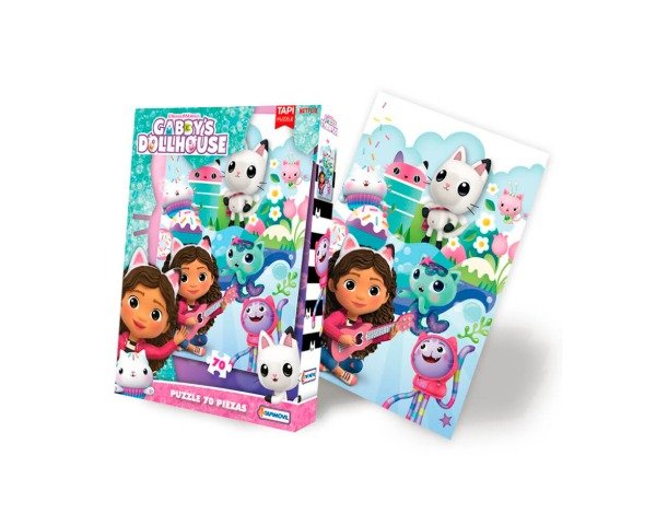 Producto - PUZZLE GABBYS DOLLHOUSE x70 PIEZAS