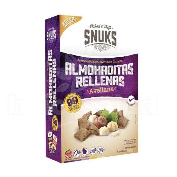 Producto - Almohaditas rellenas de avellanas Snuks
