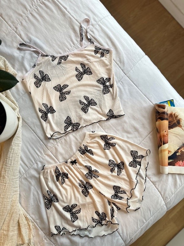 Producto - PIJAMA CORTO MOÑOS