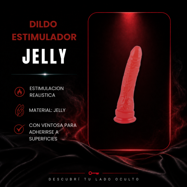 Producto - JELLY - DILDO ESTIMULADOR
