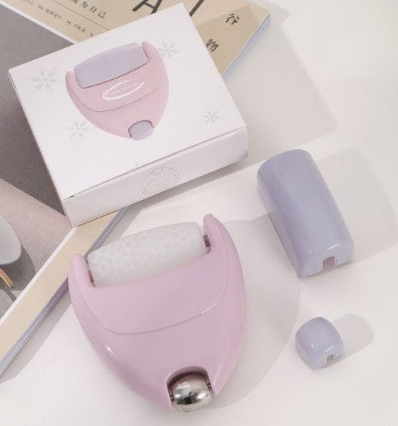 Producto - RODILLO DE HIELO DE ACERO INOXIDABLE PARA ROSTRO Y OJOS