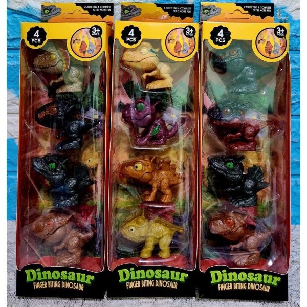 Producto - Dinosaurio mordelon por 4