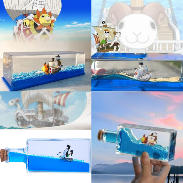 Producto - Barcos Sunny y Merry con Liquido - One Piece (Ingrese para elegir modelo)