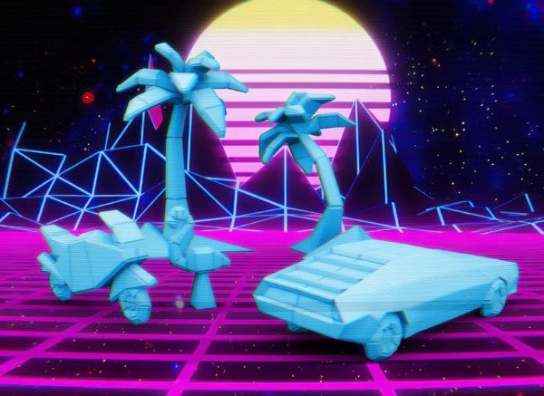 Producto - SynthWave - Paquete de objetos - Dungeons and Dragons