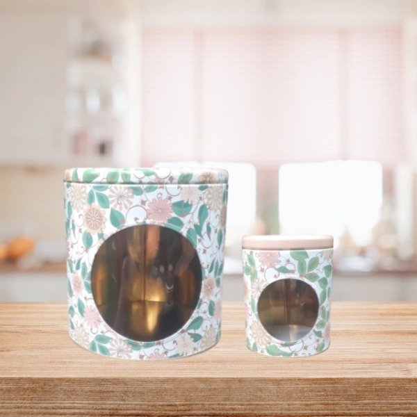 Producto - Combo latas con visor multiuso Flores