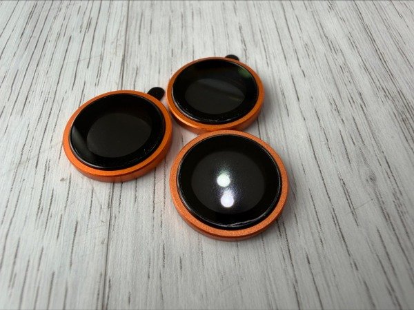 Producto - Vidrios templados para camaras premium metalizados naranja