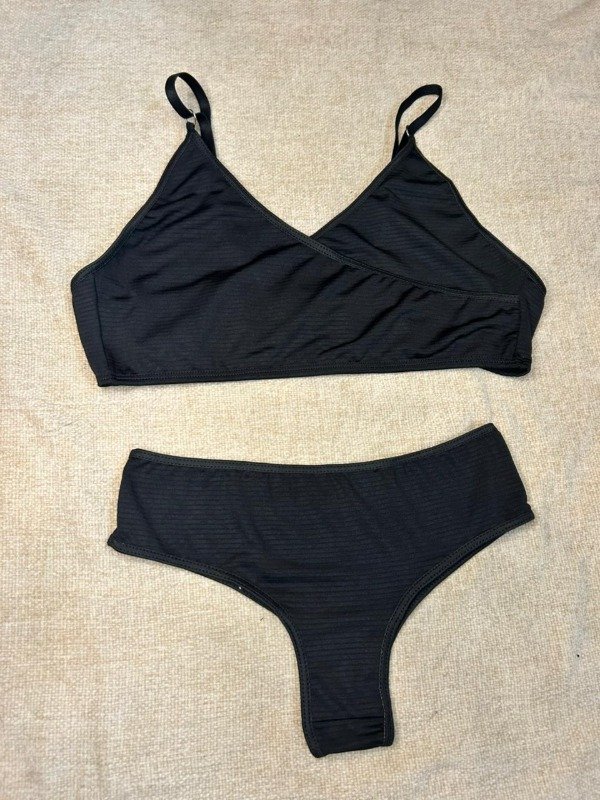 Producto - Set Lenceria Nicole Morley Lycra Negro