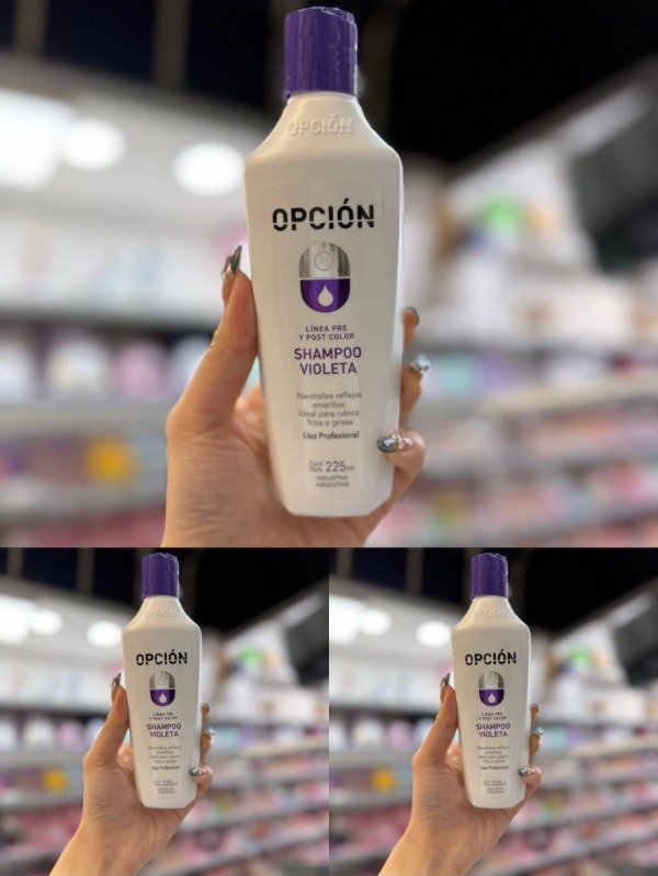 Producto - SHAMPOO VIOLETA DE OPCION 225ML