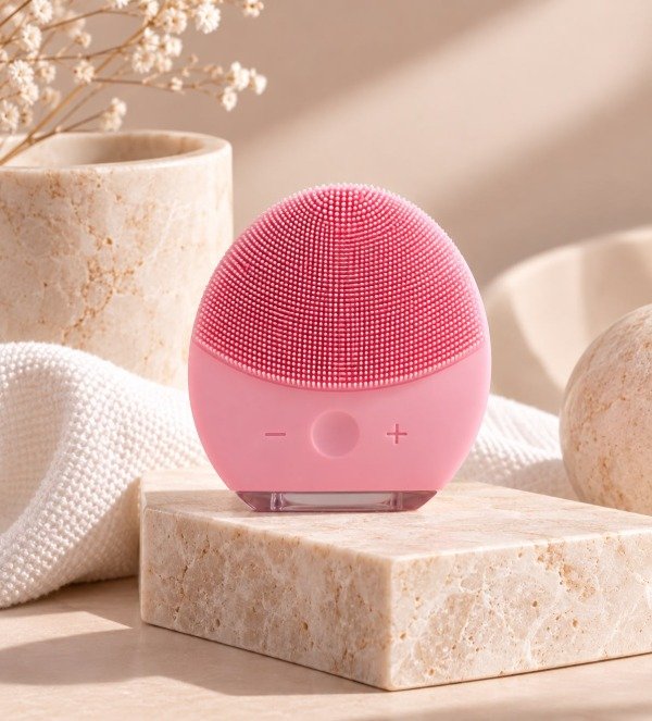 Producto - Cepillo de Limpieza Facial de Silicona Recargable USB - 0