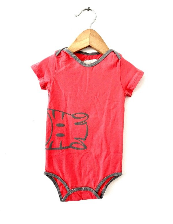 Producto - Body Animalitos - Cebra - Coral