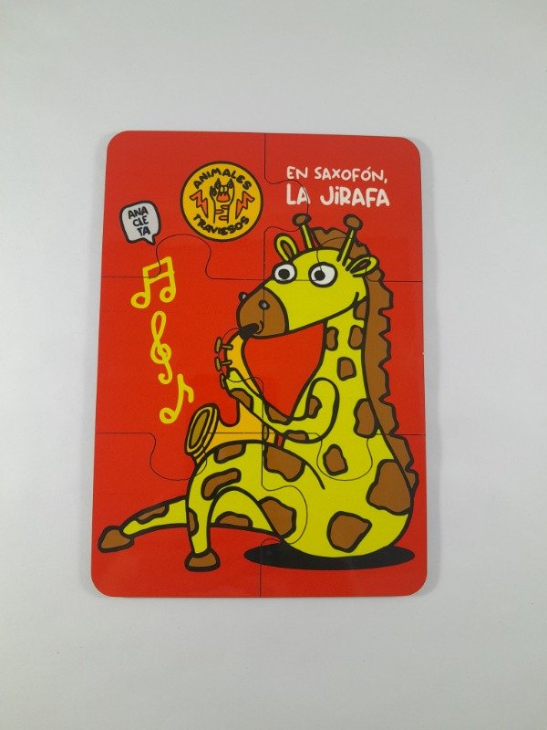 Producto - "LA JIRAFA YESA EN EL SAXO" . (Esta historia continúa...)