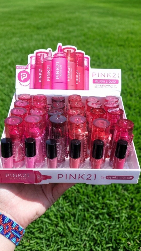 Producto - Rubor liquido pink 21c/u - 0