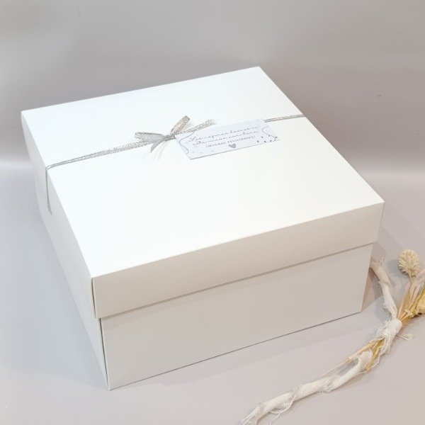 Producto - CAJA BLANCA Grande para presentación (sin ajuar)