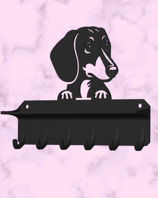 Producto - Porta llaves de Perro salchicha