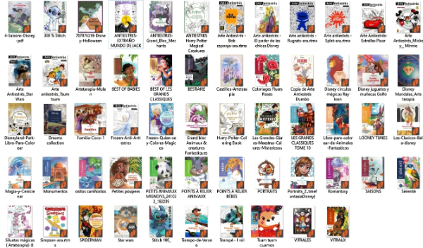 Producto - Pack x58 Libros Disney y más - 2