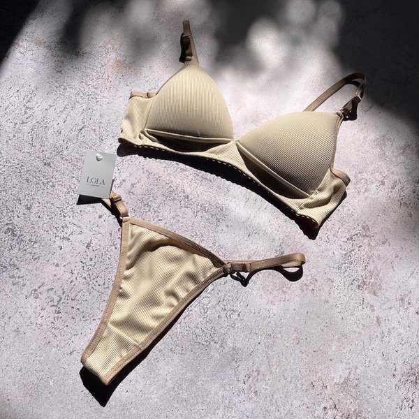 Producto - Conjunto triangulo soft Morley Beige 737