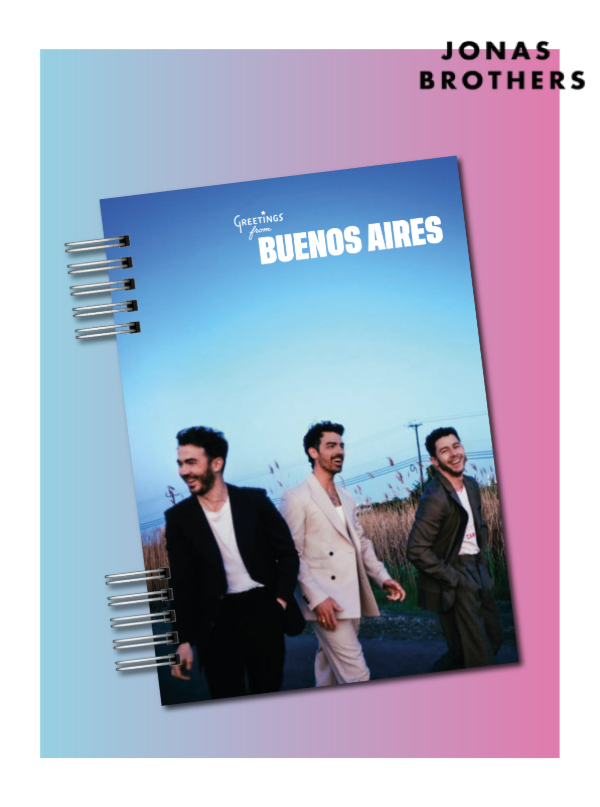 Producto - Jonas brothers "Greetings from Buenos Aires" 1 - Álbum de fotos y recuerdos 2026