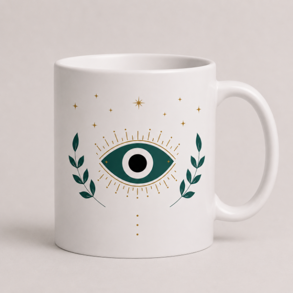 Producto - Taza Hamsa Verde
