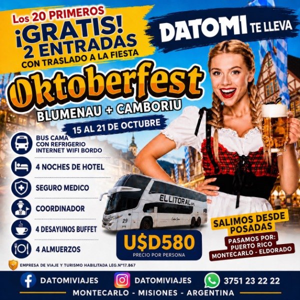 Producto - OKTOBERFEST BLUMENAU