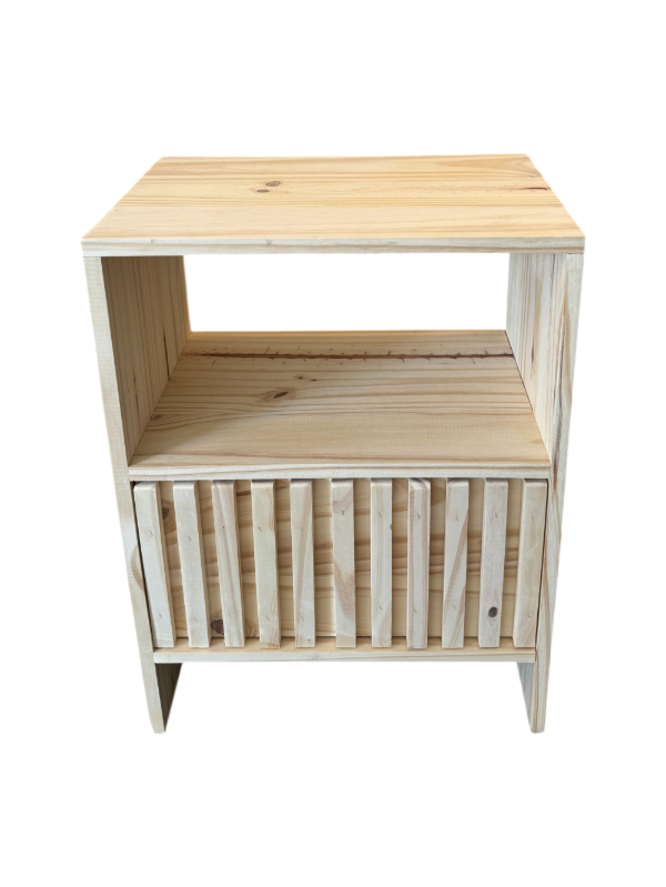 Producto - Meza De Luz Varillada De Pino Macizo Pimera Calidad