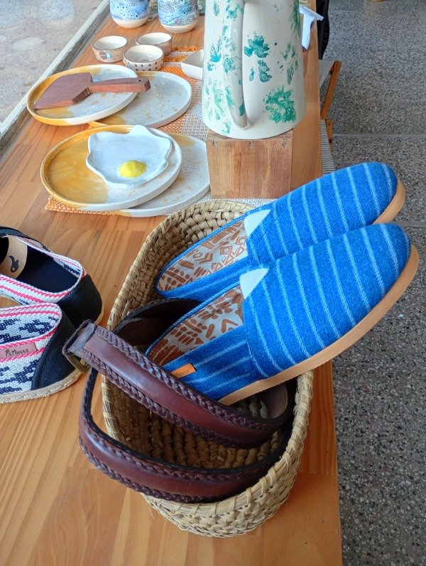 Producto - Alpargatas jean tusor inca