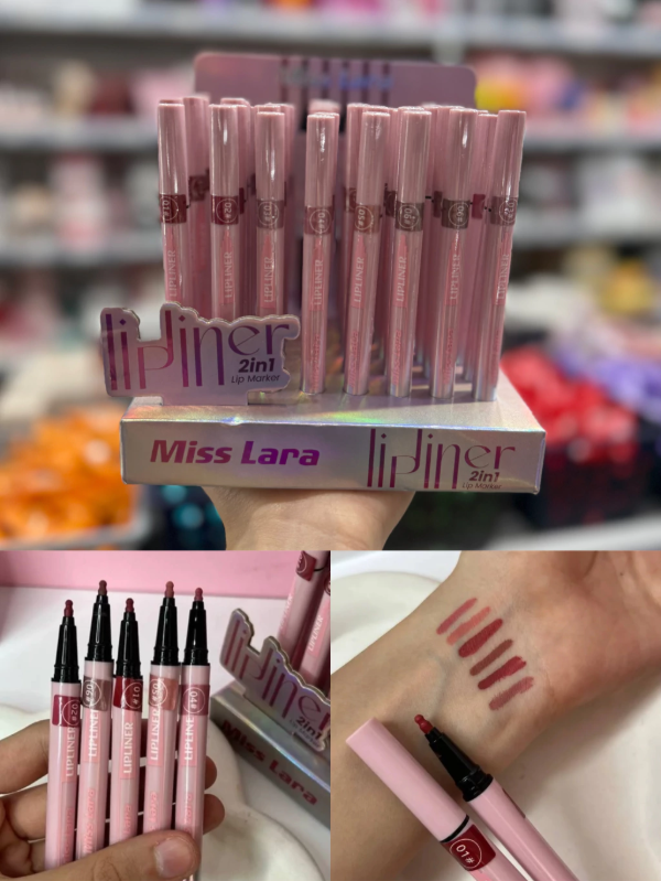 Producto - Delineador de labios en fibra Miss Lara