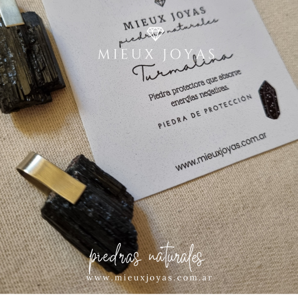 Producto - Dije de Turmalina y alpaca