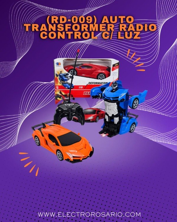 Producto - (RD-009) AUTO TRANSFORMER RADIO CONTROL C/ LUZ