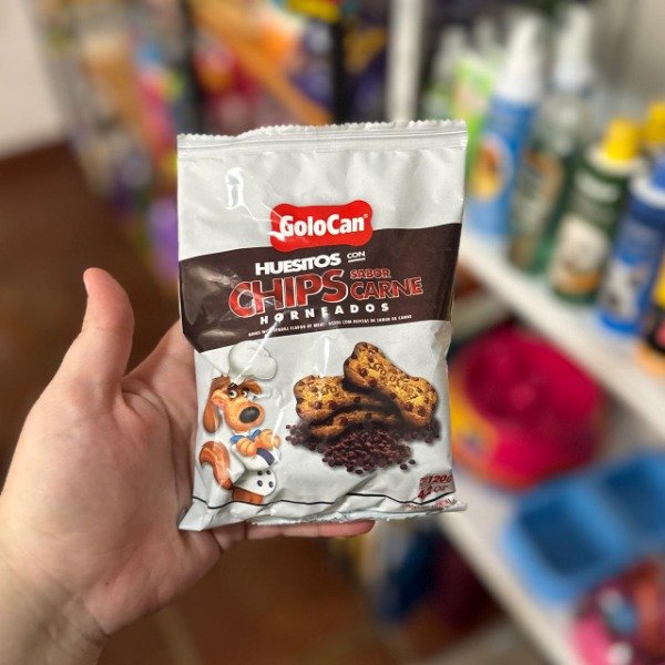 Producto - Huesitos con chips de carne